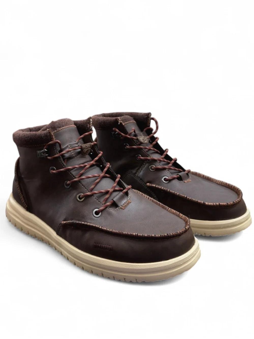 Hey Dude Bradley Classic Cocoa Chukka Boots Size US Men’s 10 (NWT)